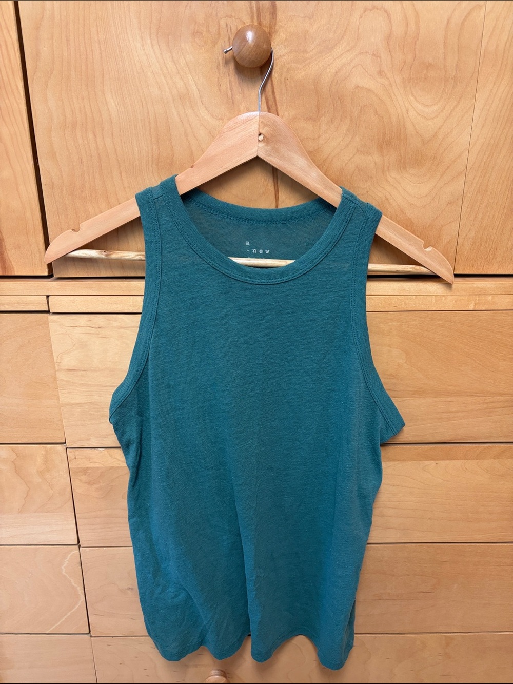 a new day Teal Tank Top